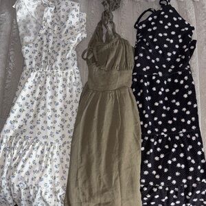 Lot of 3 Dresses Size M👗See details for Sizing and Brand🤗